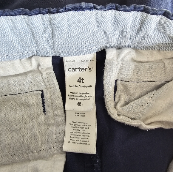 4t Blue Carter's dress pants - Picture 8 of 10